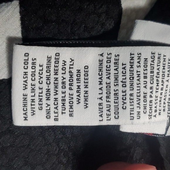 Peter Pilotto For Target Black & White Geometric Print Skirt Sz 6 - Picture 7 of 7